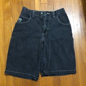 Jnco black shorts. Vintage